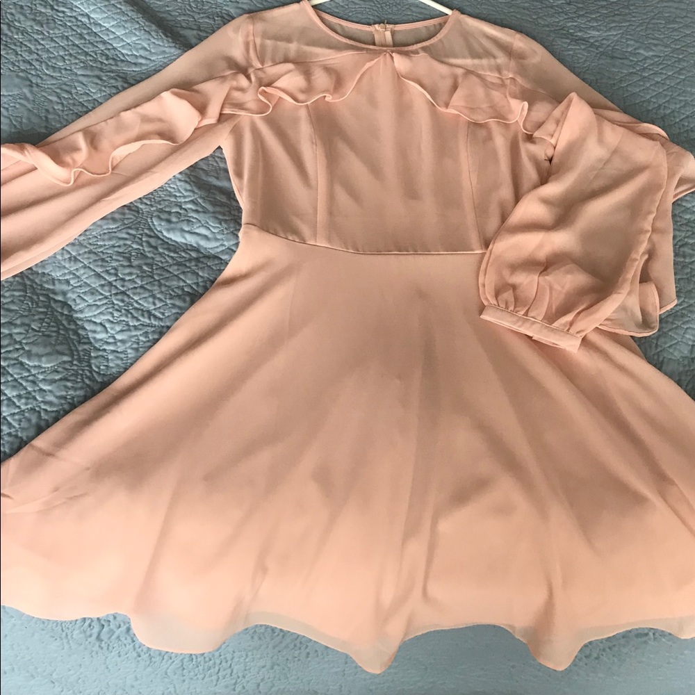 Peach Dress